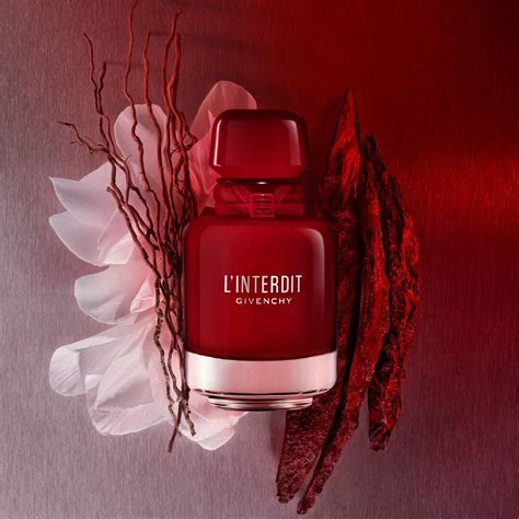 l'interdit eau de parfum rouge ultime.